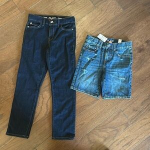 Children's Place Boys Jeans and Shorts (2 piece lot)